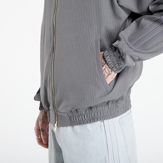 adidas Firebird Loose Pinstripes Track Top Grey Four | Footshop