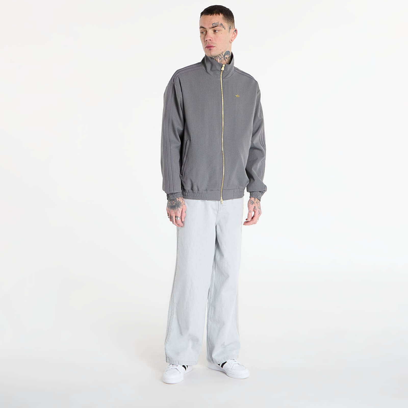 Hoodies and sweatshirts  adidas Firebird Tt Grey Four