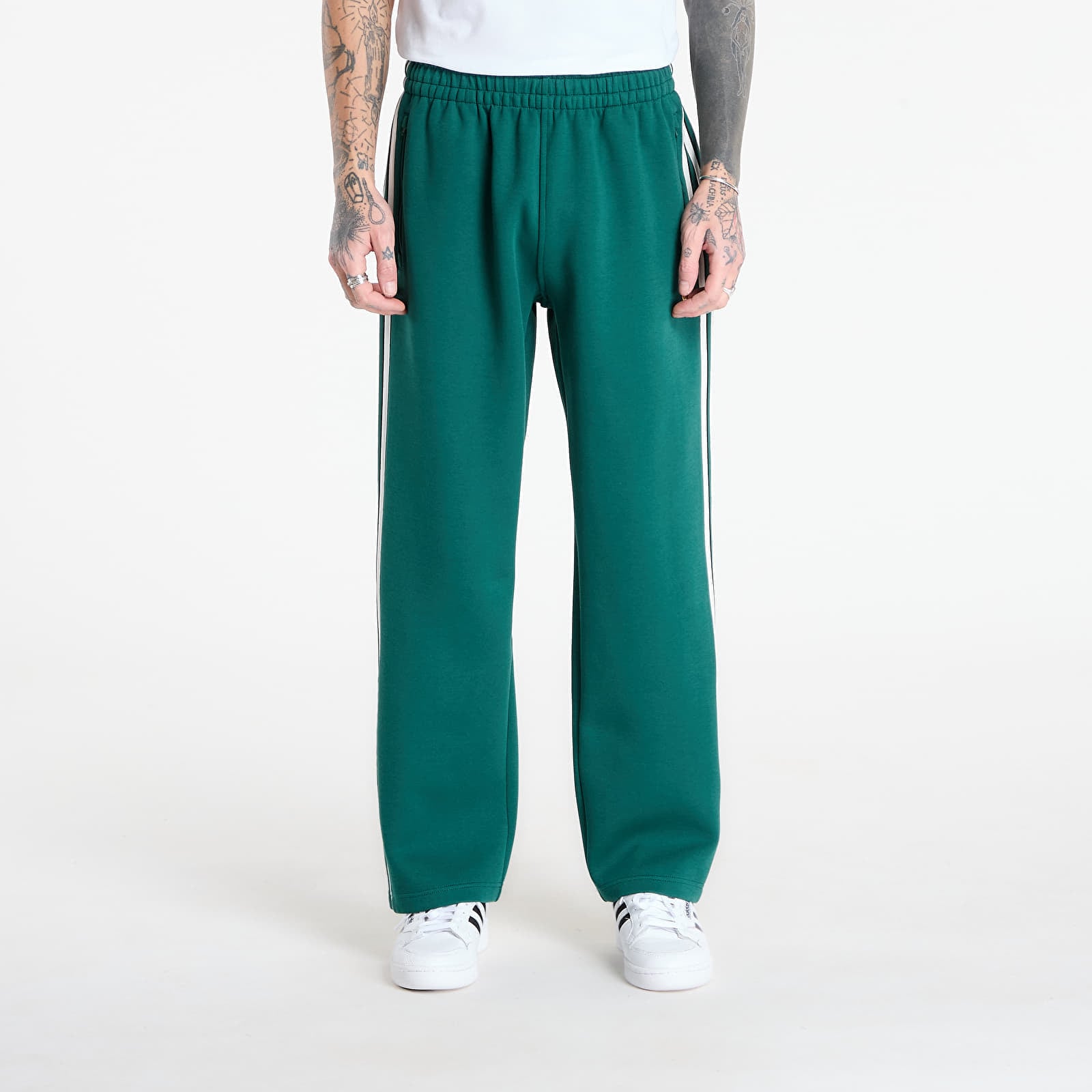 Pantaloni de trening adidas Classic Track Pants Collegiate Green M