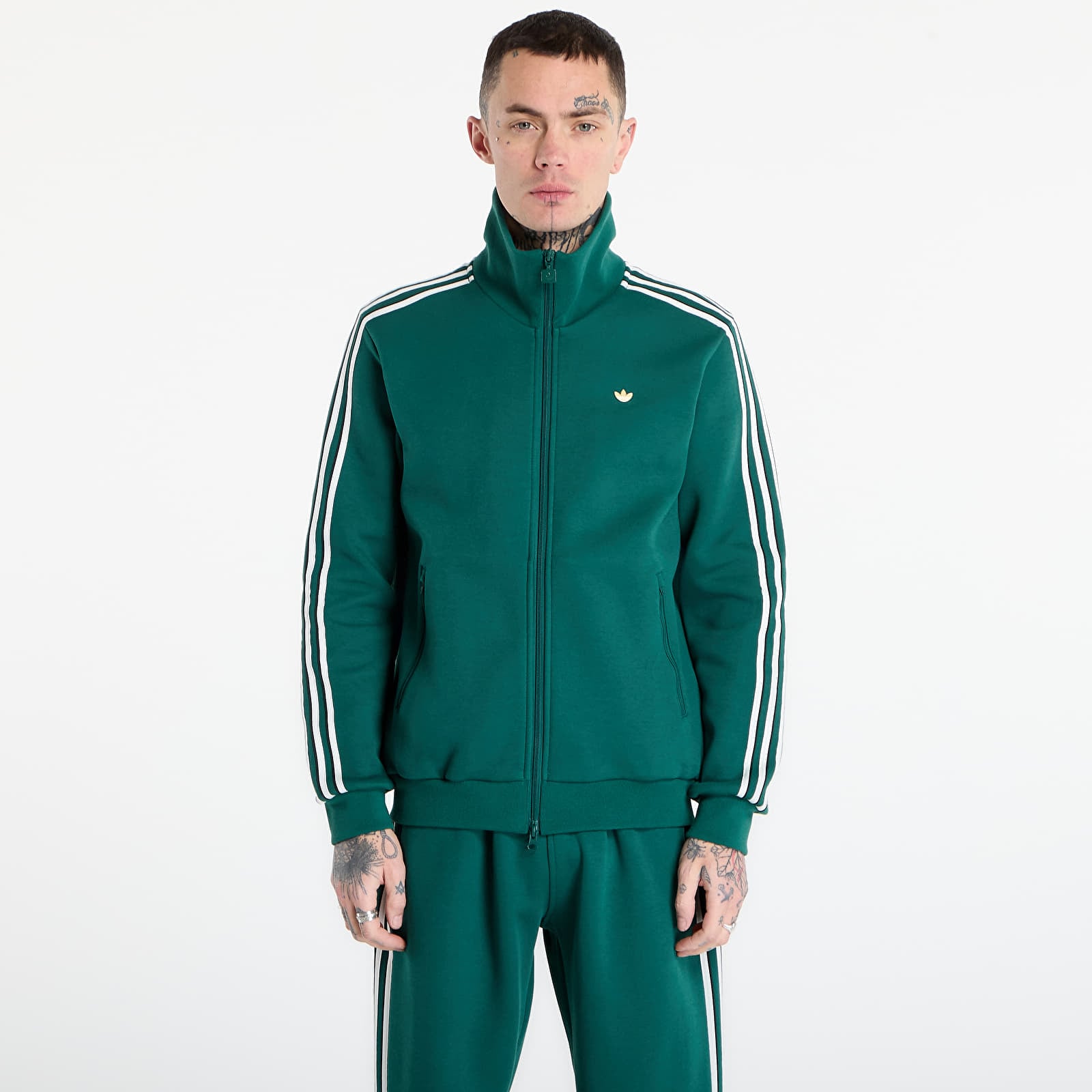 Puloverji   adidas Classic Tt Collegiate Green