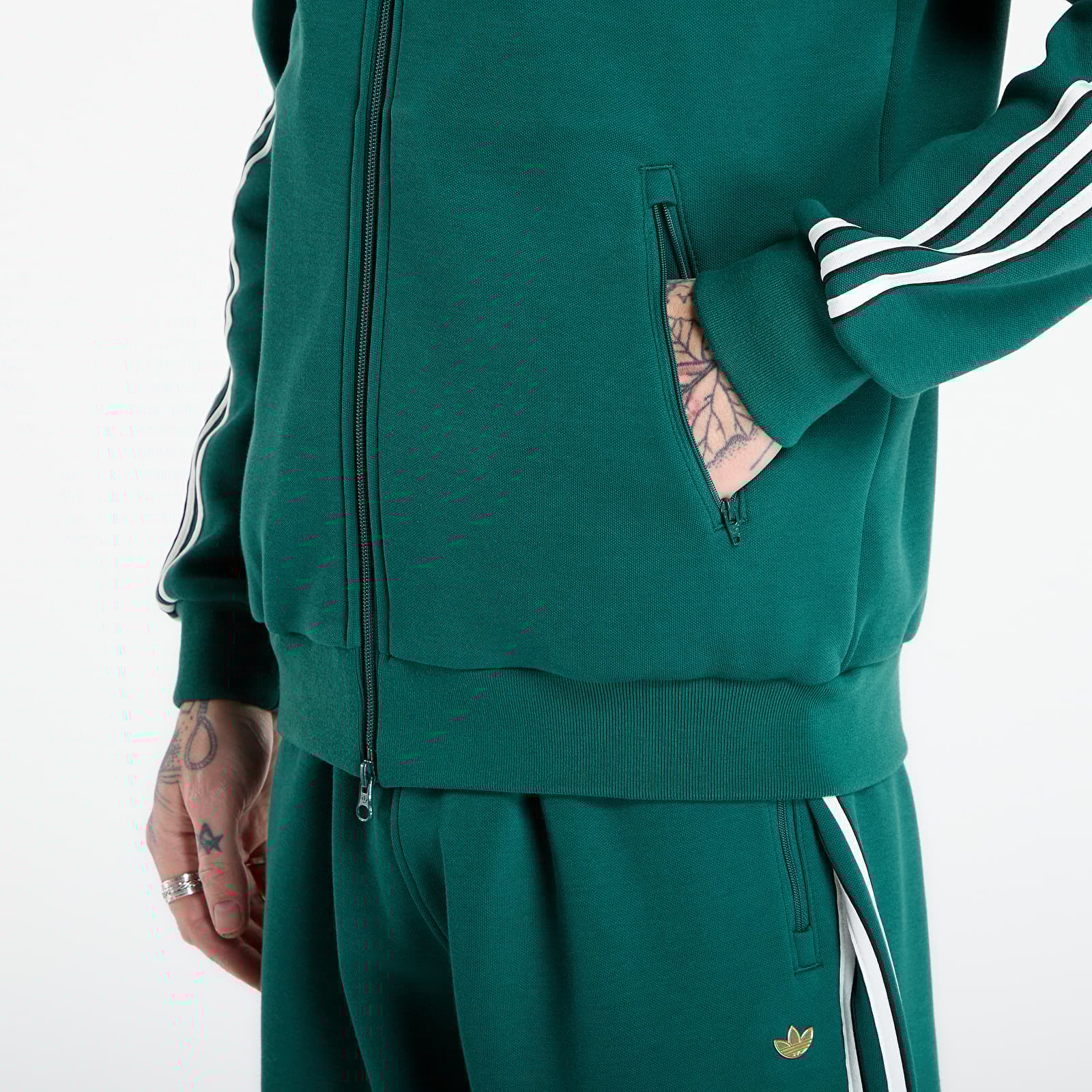 Puloverji   adidas Classic Tt Collegiate Green