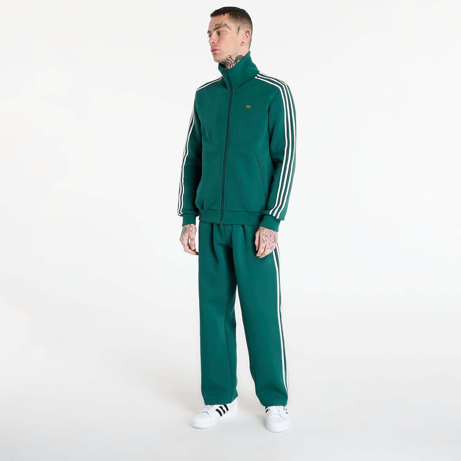 Puloverji   adidas Classic Tt Collegiate Green
