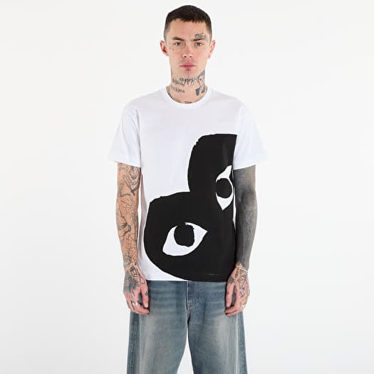 T-shirt Comme des Garçons PLAY Black Heart Tee White