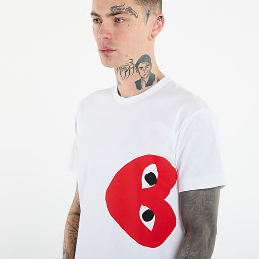 T-shirts Comme des Garçons PLAY T-Shirt Logo Print Knit UNISEX