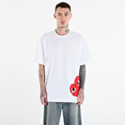Comme des Garçons PLAY T-Shirt Logo Print Knit UNISEX White