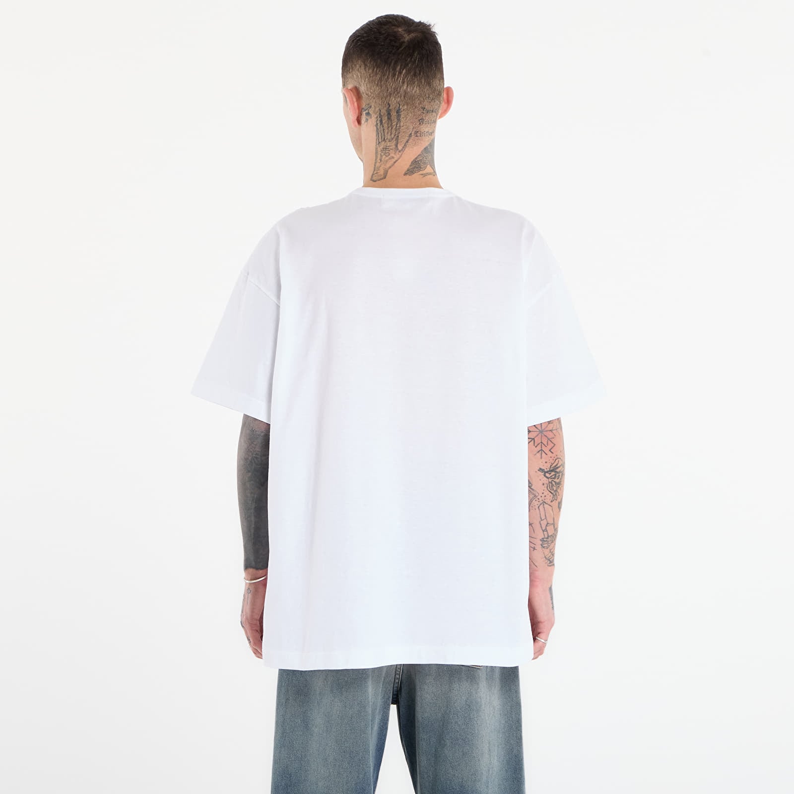 Majice i košulje Comme des Garçons PLAY T-Shirt Logo Print Knit UNISEX White