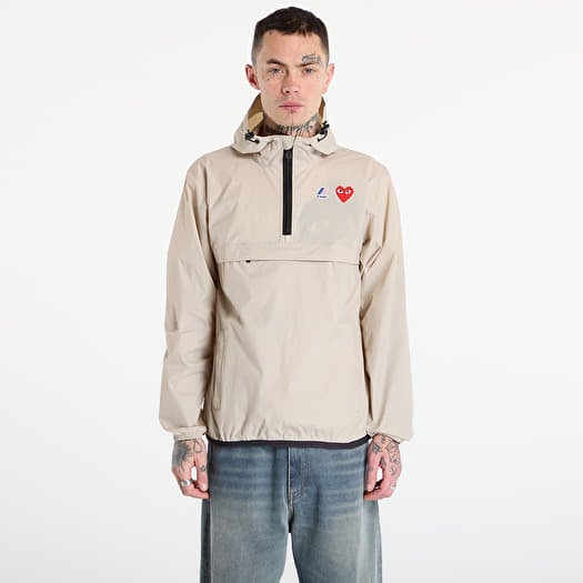 Bunda Comme des Garçons PLAY x K-Way Jacket UNISEX Beige