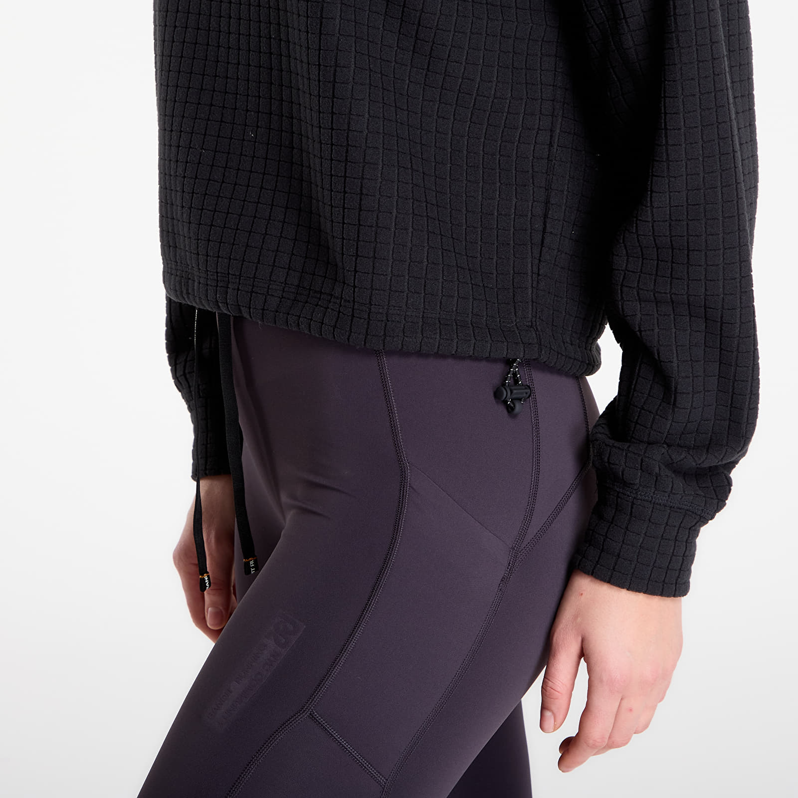 Sweatjacken und Sweatshirts BANDIT Women's MacroSoft Grid™ Quarter Zip Black