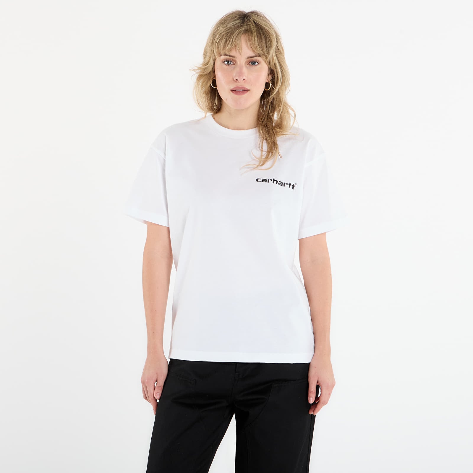 T-Shirts Carhartt WIP S/S Caps T-Shirt UNISEX White