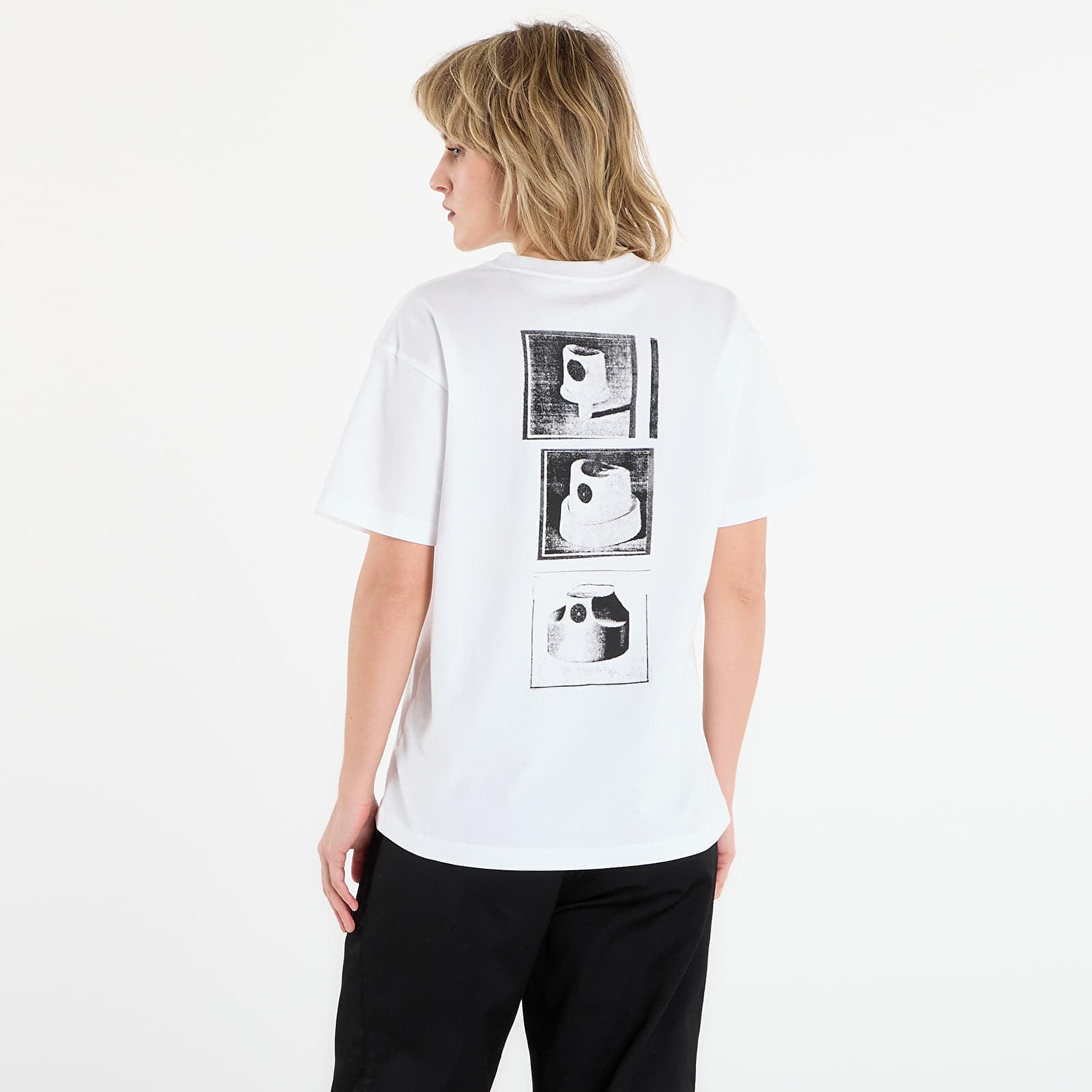 T-Shirts Carhartt WIP S/S Caps T-Shirt UNISEX White