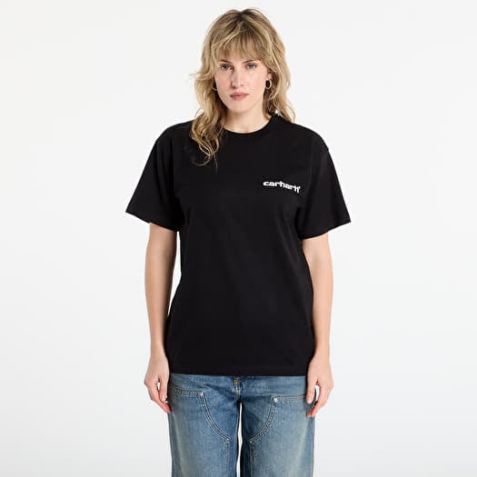 Tricou Carhartt WIP S/S Caps T-Shirt UNISEX Black