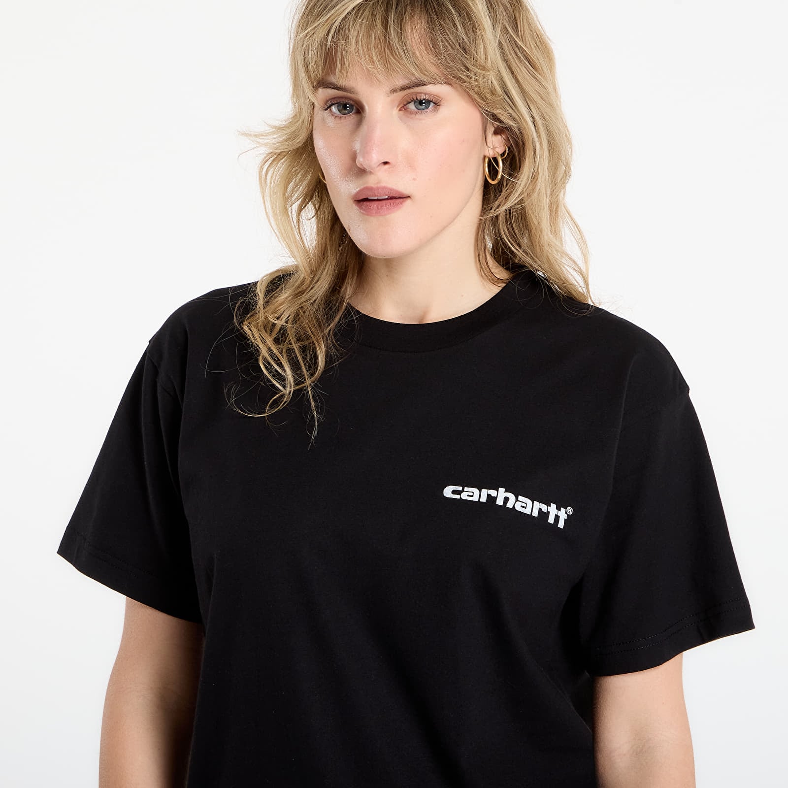 T-Shirts Carhartt WIP S/S Caps T-Shirt UNISEX Black