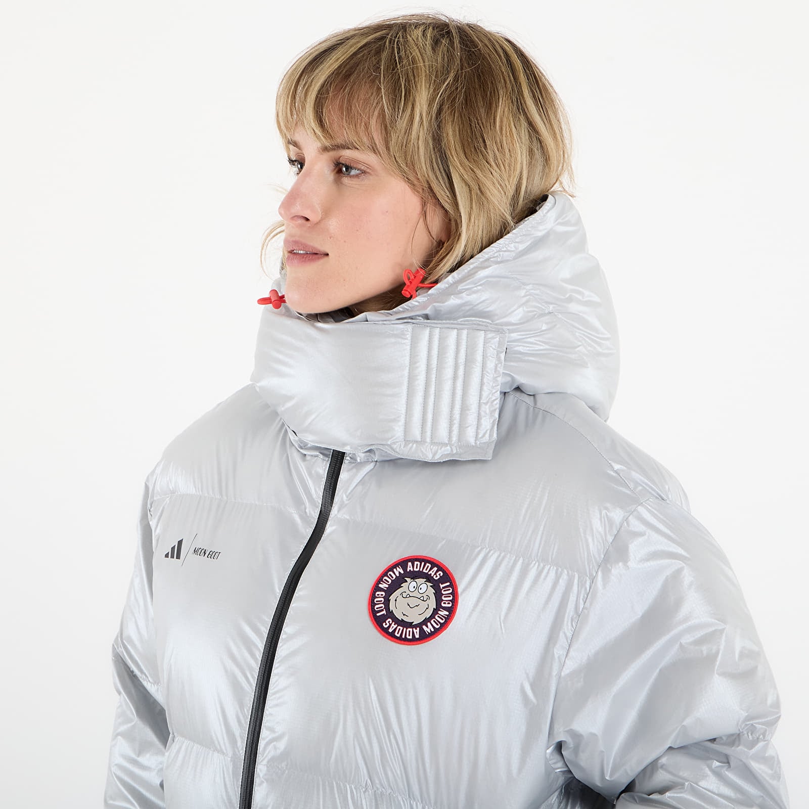Jacken adidas x Moon Boot Puffer Jacket Metallic Silver