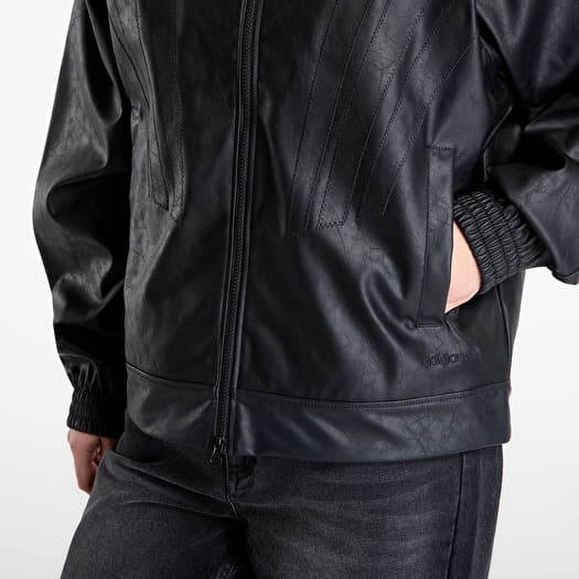 Women's jackets adidas Santiago Pleather Jacket Black (KD2431