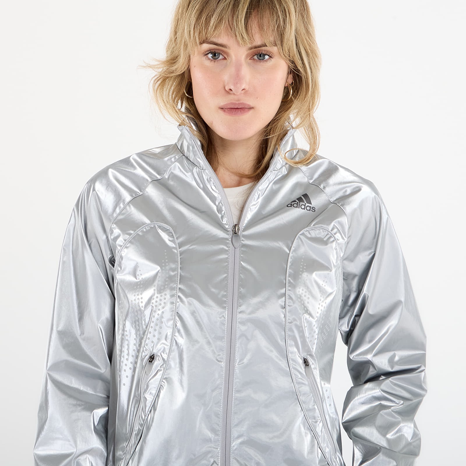 Φούτερ adidas F50 Tracktop Silver Metallic
