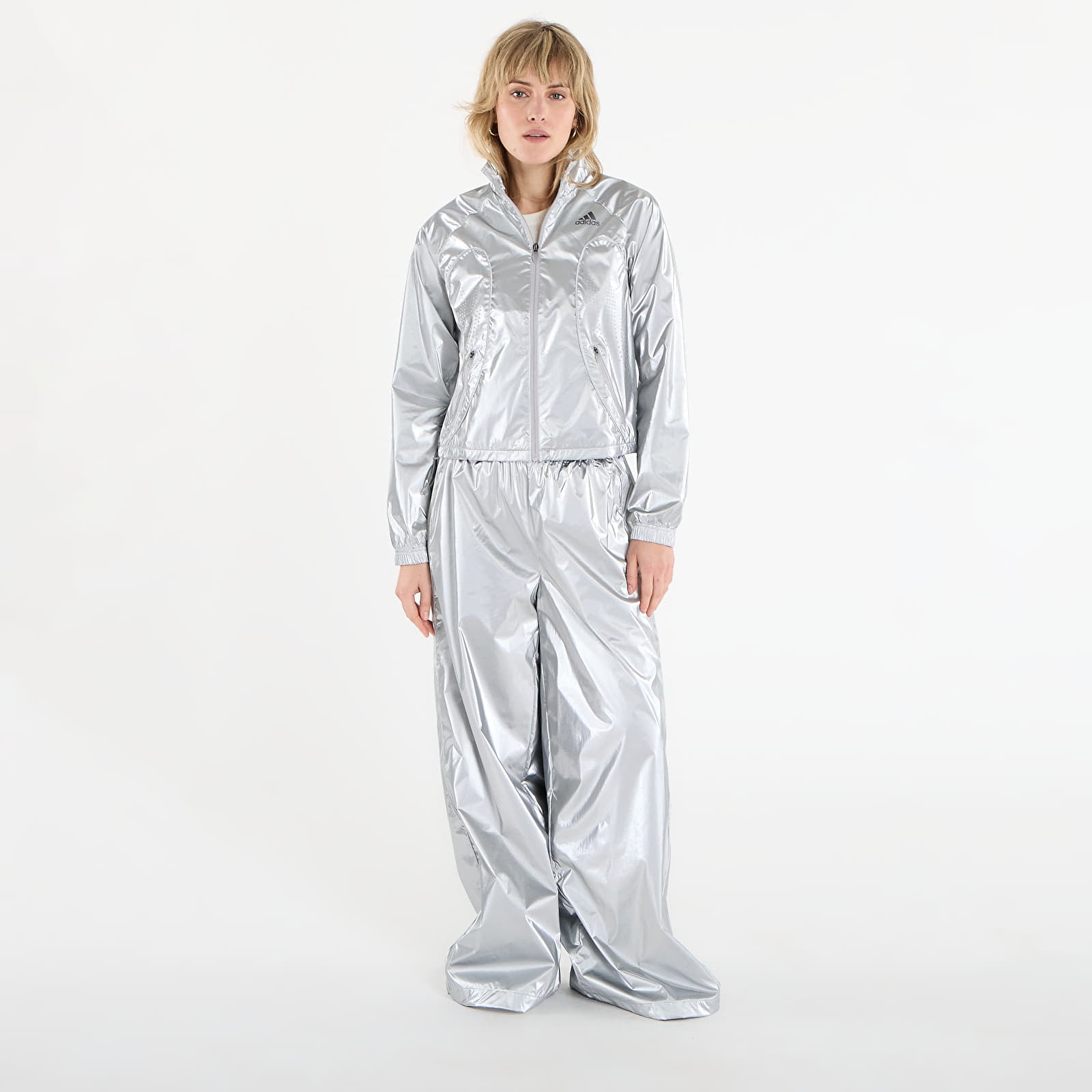 Φούτερ adidas F50 Tracktop Silver Metallic