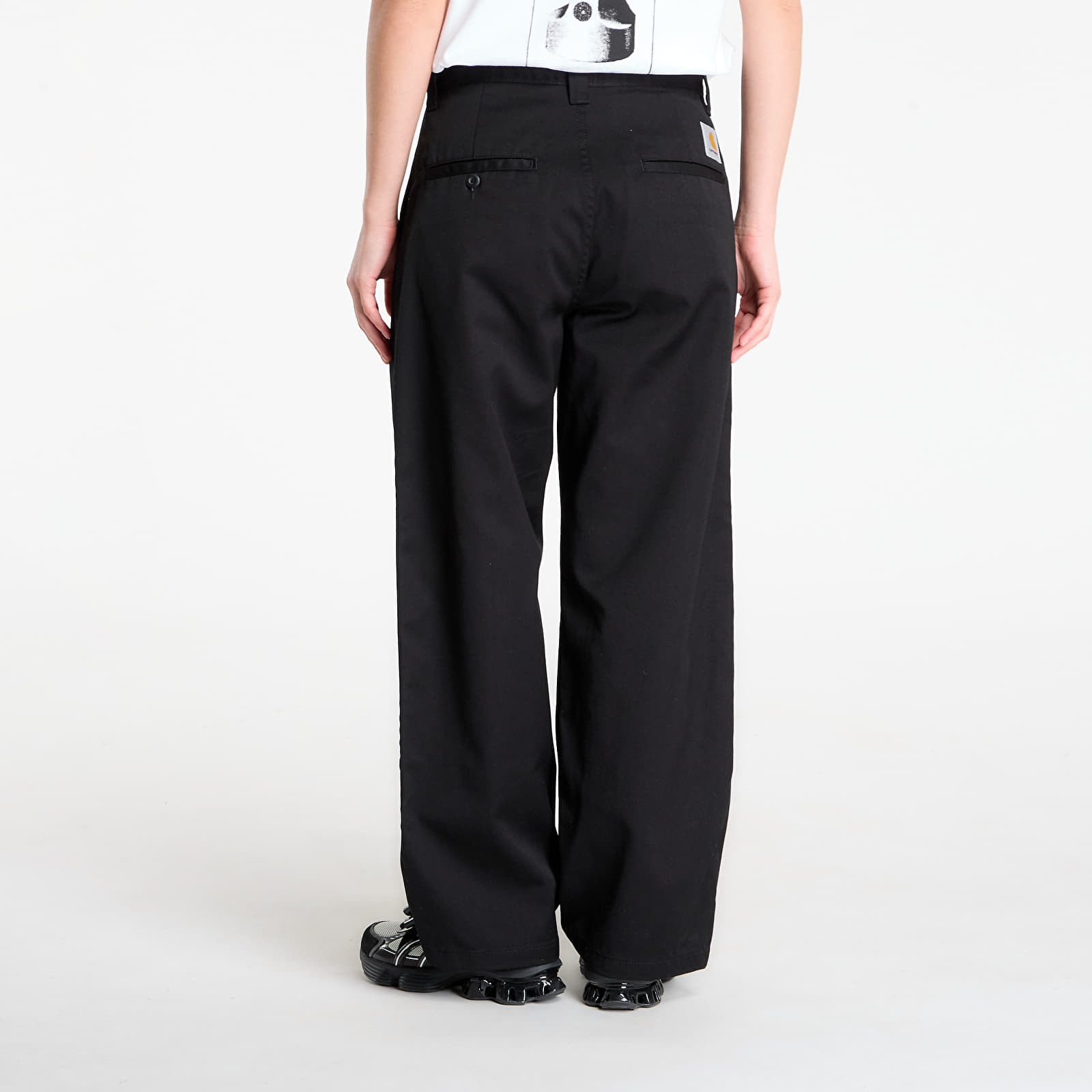 Hlače Carhartt WIP Brady Double Knee Chino Pant Black