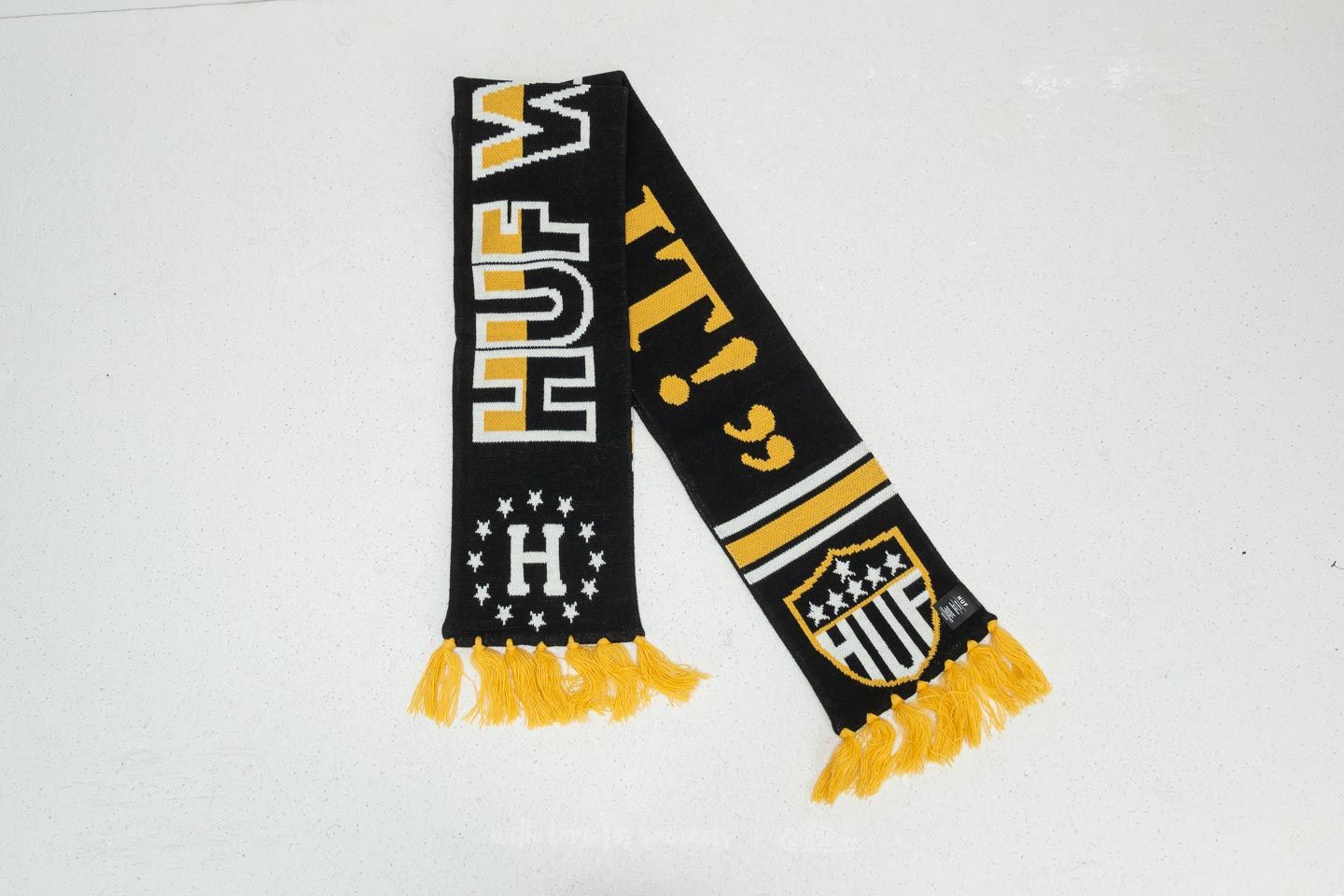 Scarves HUF DBC FC Hooligan Scarf Black