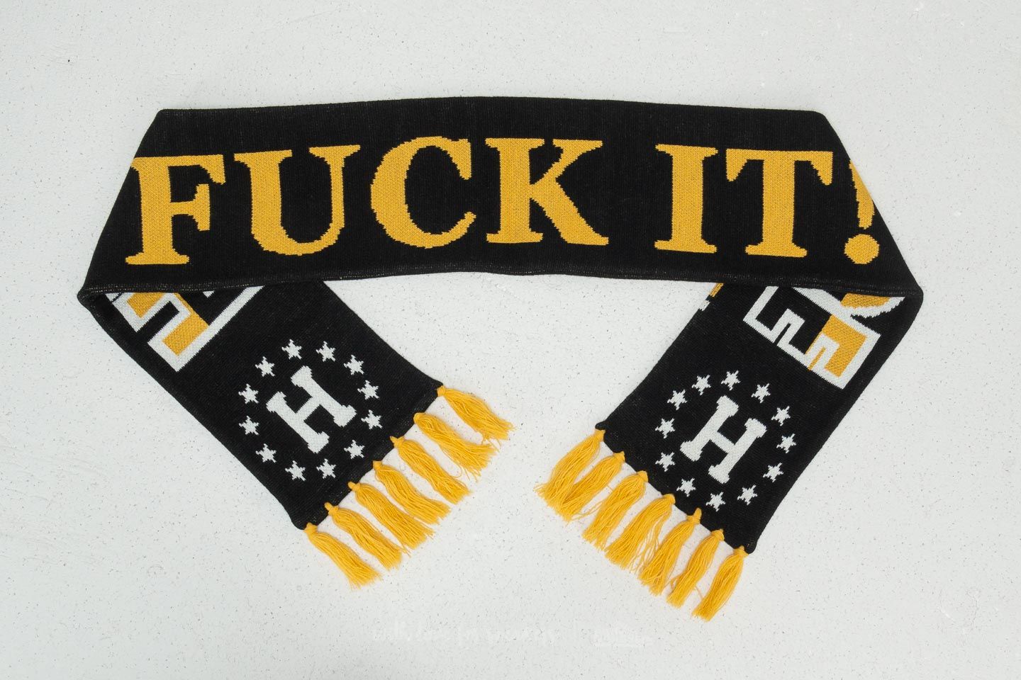 Scarves HUF DBC FC Hooligan Scarf Black