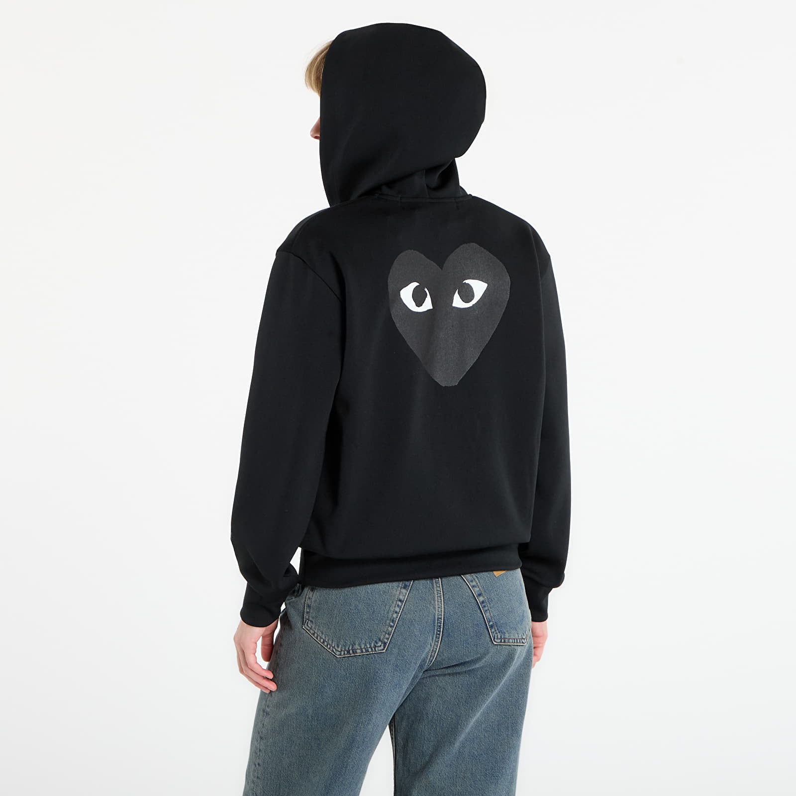 Φούτερ Comme des Garçons PLAY Sweatshirt Black Emblem Knit UNISEX Black