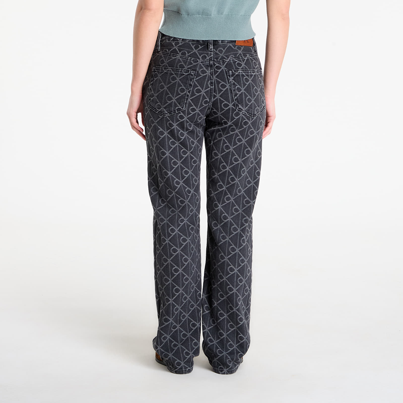 Jeans Calvin Klein Jeans Signature 90S Straight Jeans Black