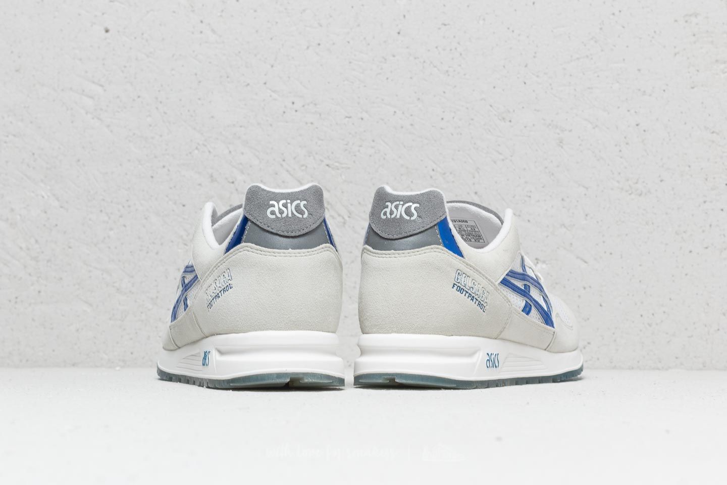 Men s shoes Asics x Footpatrol Gelsaga Titanium Grey Iridium Blue Footshop