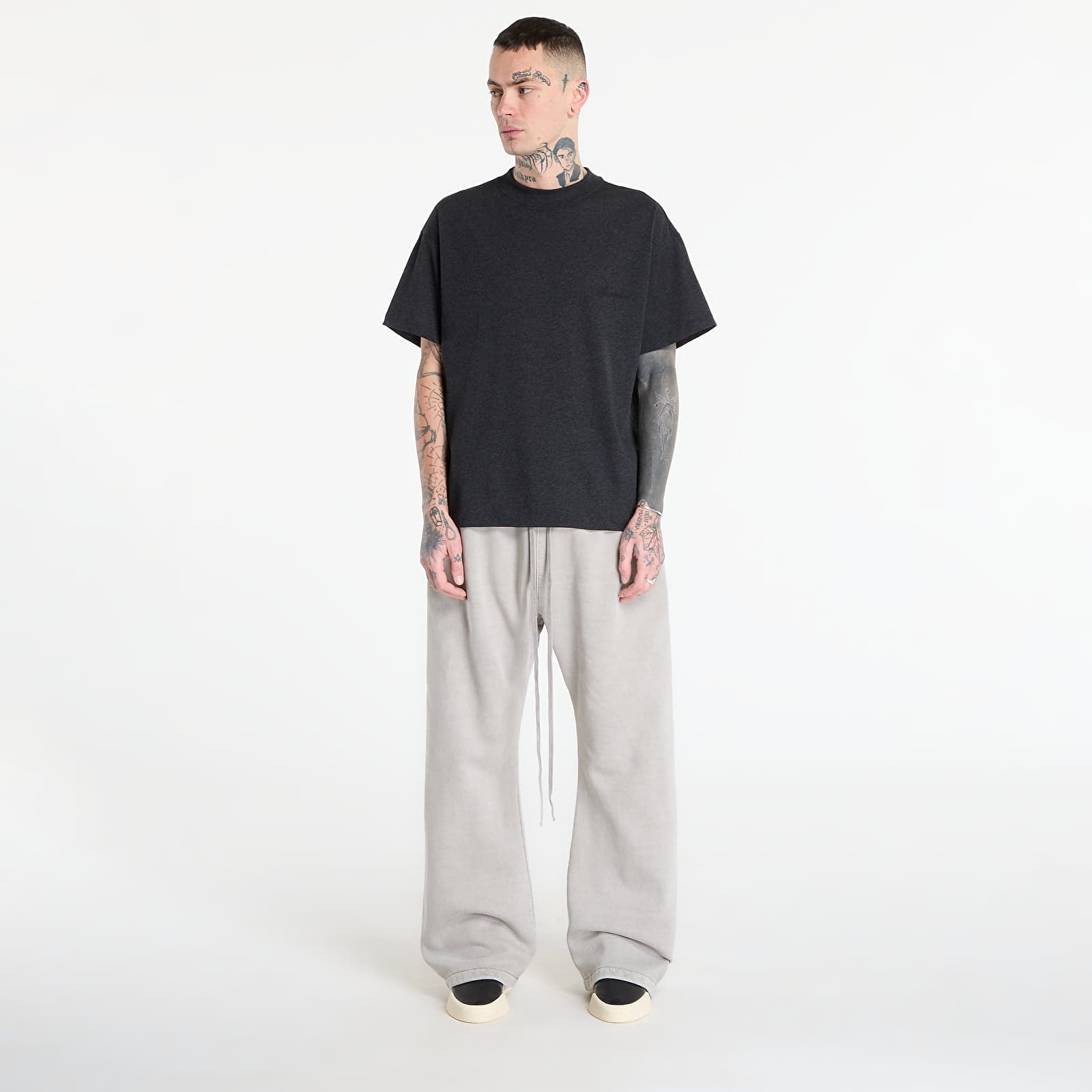 Jogginghosen Fear of God Essentials Flare Sweatpant Smoke Grey