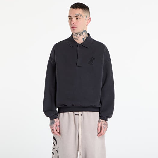 Sweatshirt Fear of God Essentials Classic Polo Sweatshirt Vintage Black