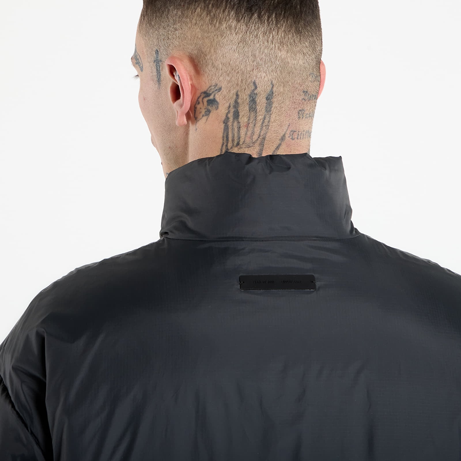 Jackets Fear of God Essentials Puffer Jacket Iron Grey