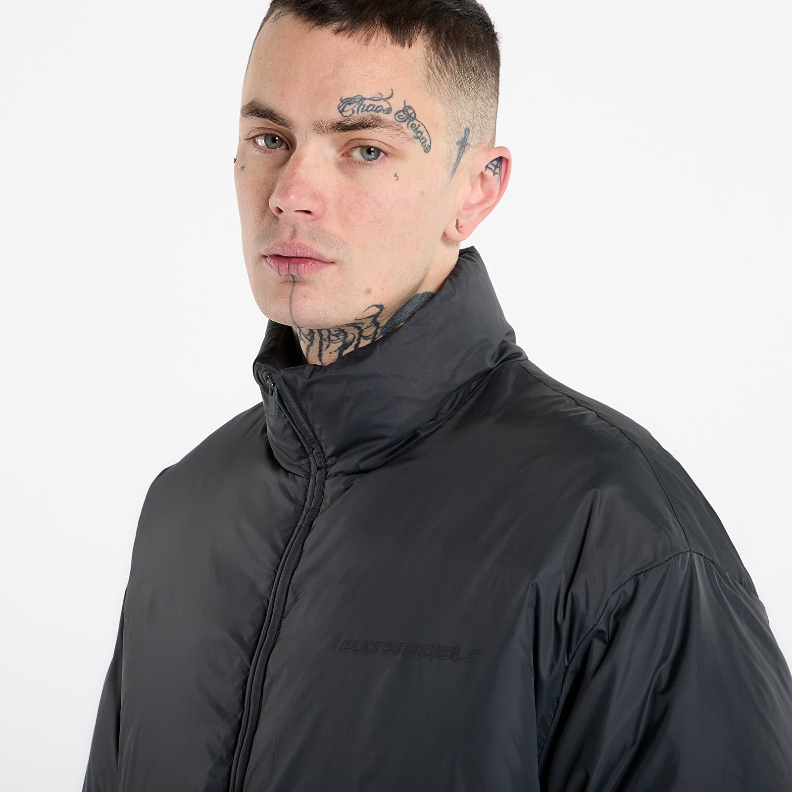 Jackets Fear of God Essentials Puffer Jacket Iron Grey