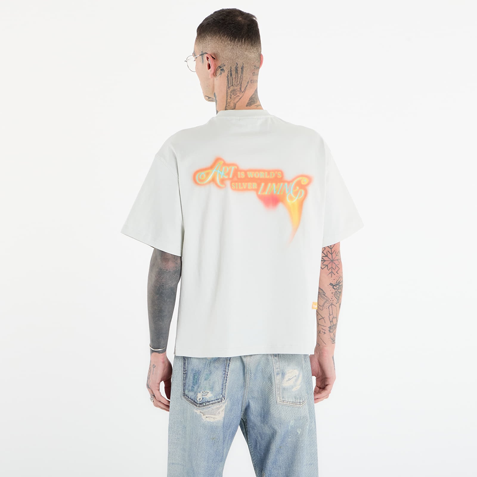 Majice T-shirt FTSHP Walking Art II. T-Shirt UNISEX Off-White