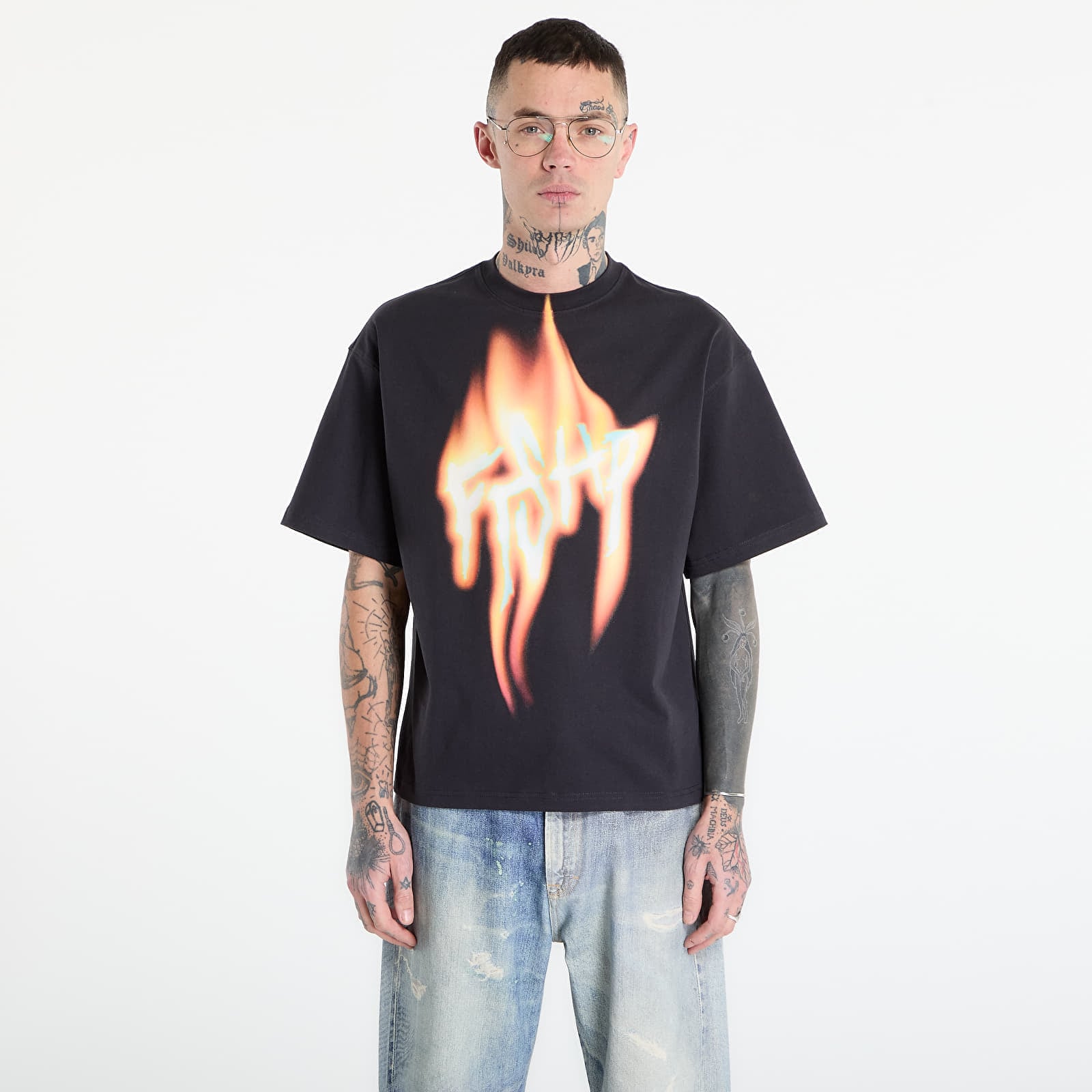 Tricou FTSHP Walking Art II. T-Shirt UNISEX Dark Grey XS