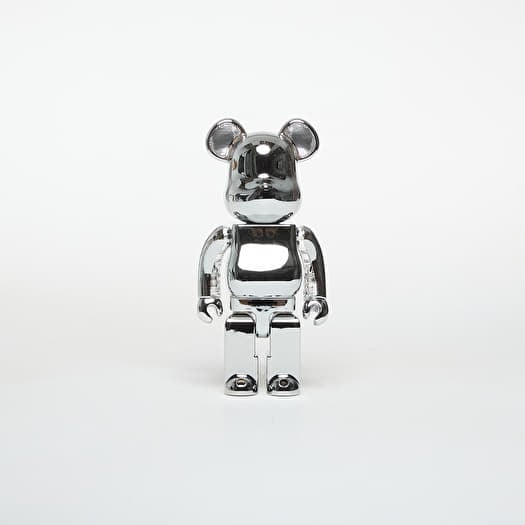 Medicom Toy BE@RBRICK Audio 400% Portable Bluetooth Speaker Chrome Silver