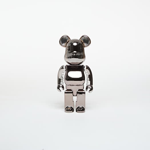 Medicom Toy BE@RBRICK Audio 400% Portable Bluetooth Speaker Chrome Platinum