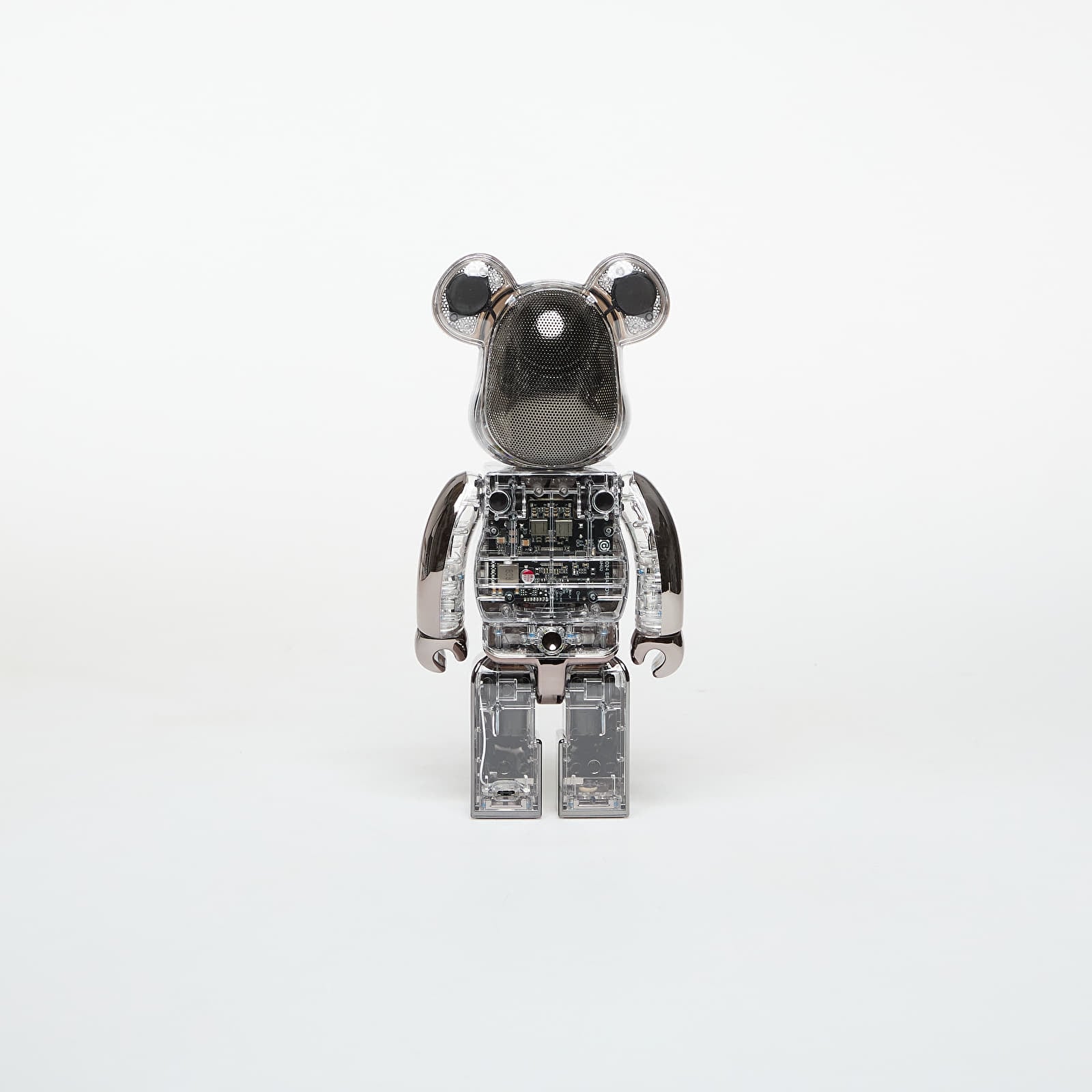 andere Accessoires Medicom Toy BE@RBRICK Audio 400% Portable Bluetooth Speaker Chrome Platinum