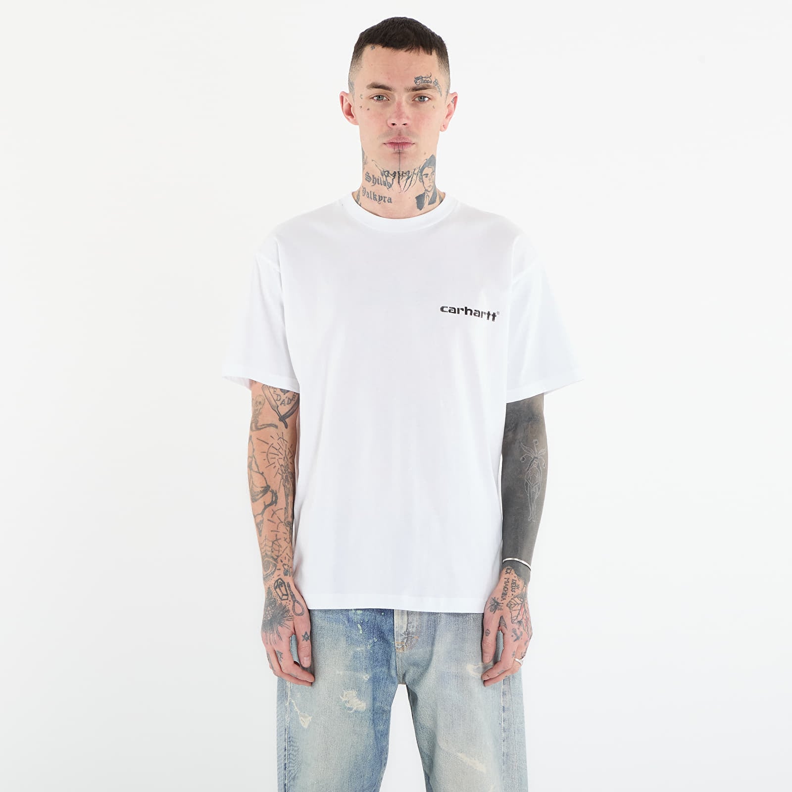 T-shirts Carhartt WIP S/S Caps T-Shirt UNISEX White