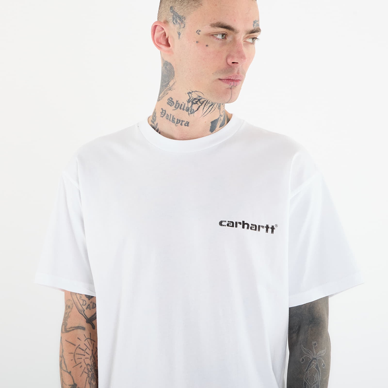 T-shirts Carhartt WIP S/S Caps T-Shirt UNISEX White