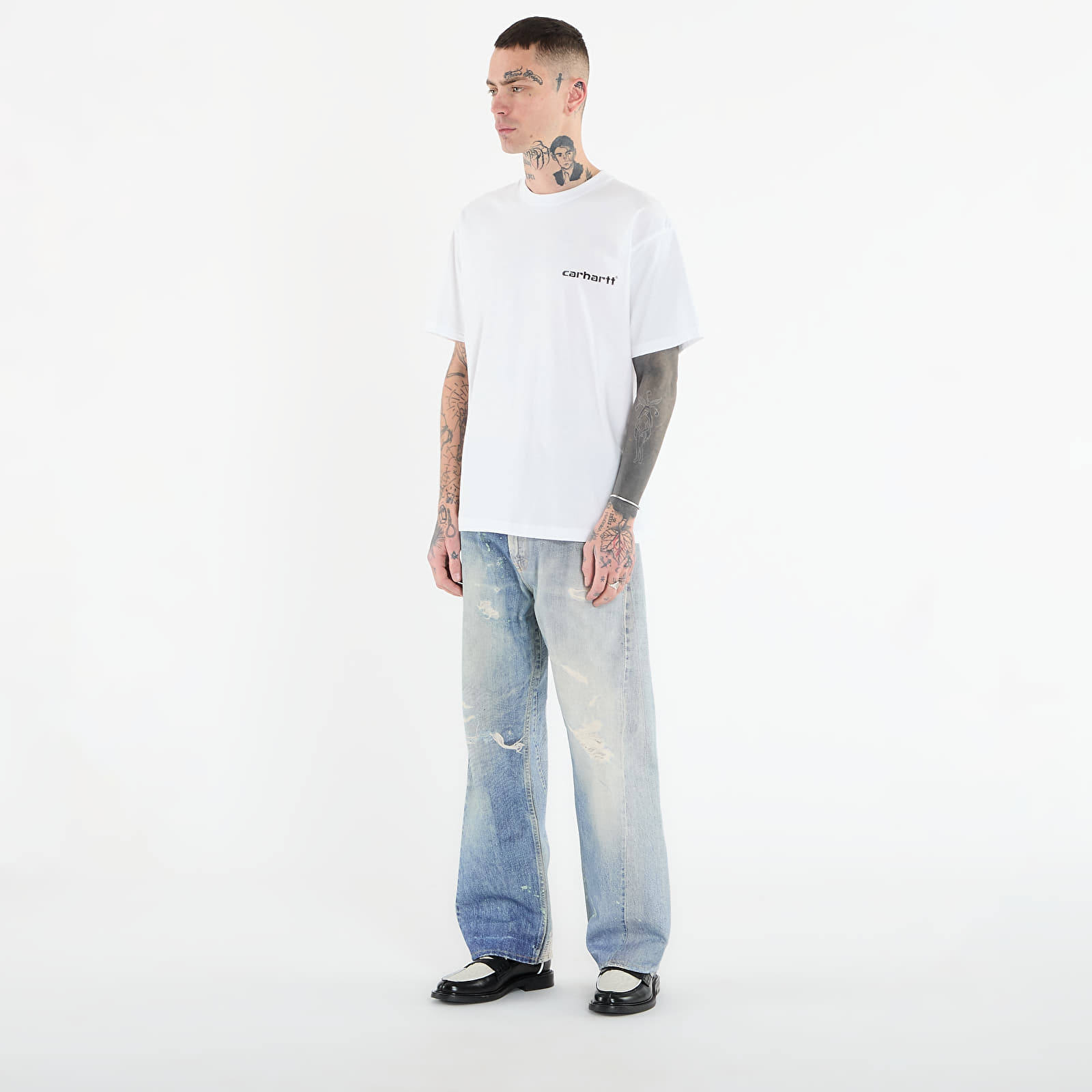 T-shirts Carhartt WIP S/S Caps T-Shirt UNISEX White