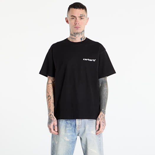 T-särk Carhartt WIP S/S Caps T-Shirt UNISEX Black