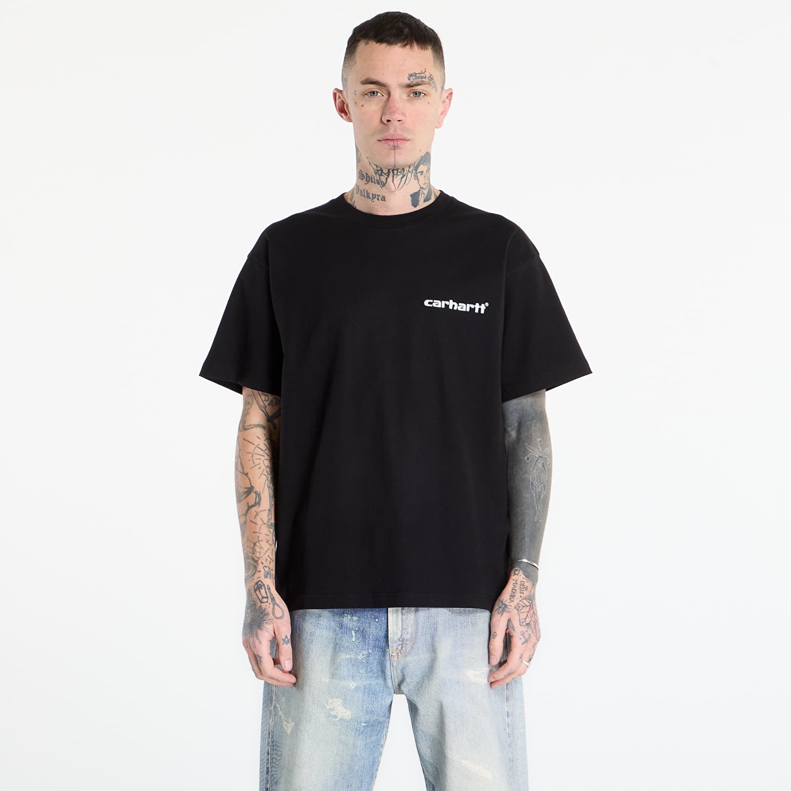Majice i košulje Carhartt WIP S/S Caps T-Shirt UNISEX Black
