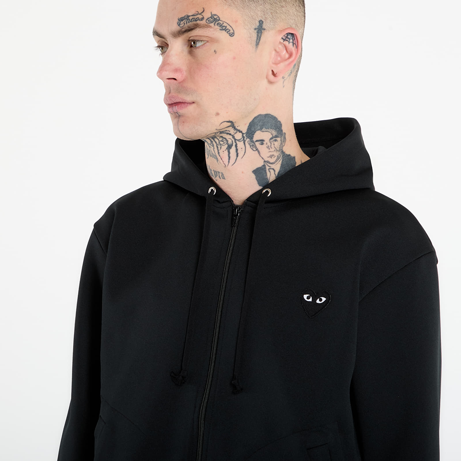 Φούτερ Comme des Garçons PLAY Sweatshirt Black Emblem Knit UNISEX Black