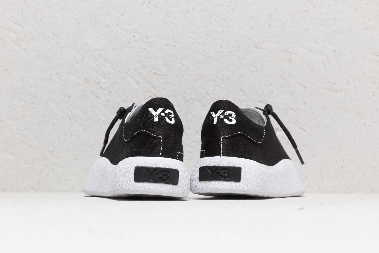 Scarpe uomo Y-3 Tangutsu Lace Black/ Black/ Ftw White