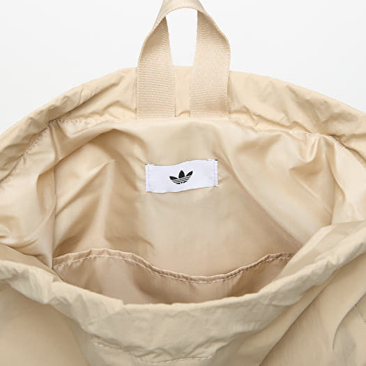 adidas Everyday Icons String Backpack Stone Khaki | Footshop