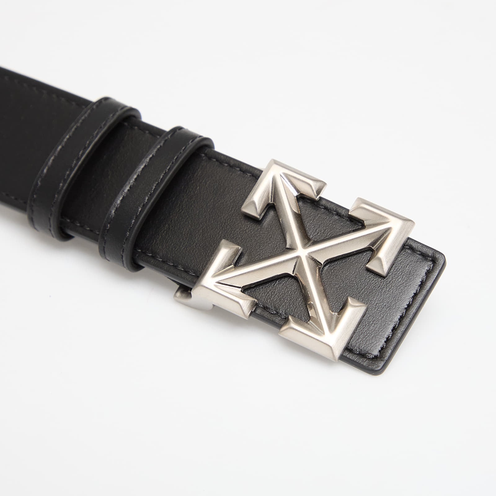 Vīriešu jostas Off-White Arrow Belt Rv 35Mm Quote  Black/ White