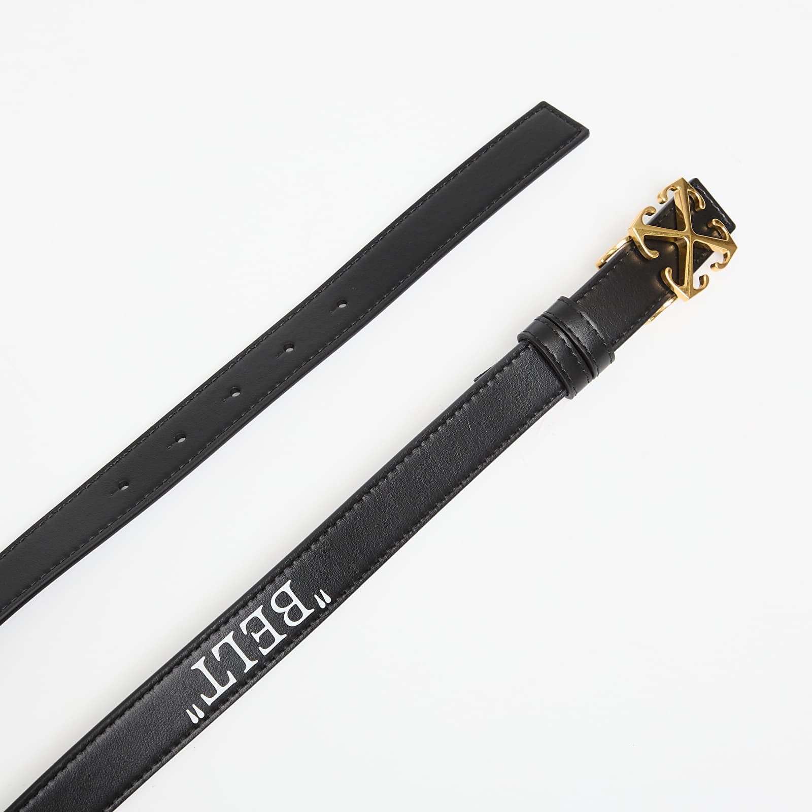 Belts Off-White Arrow Belt 25Mm Quote Black/ White