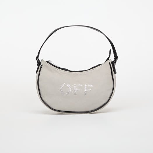Somas OFF-WHITE KIDS Hobo Bag Light Grey/ Silver