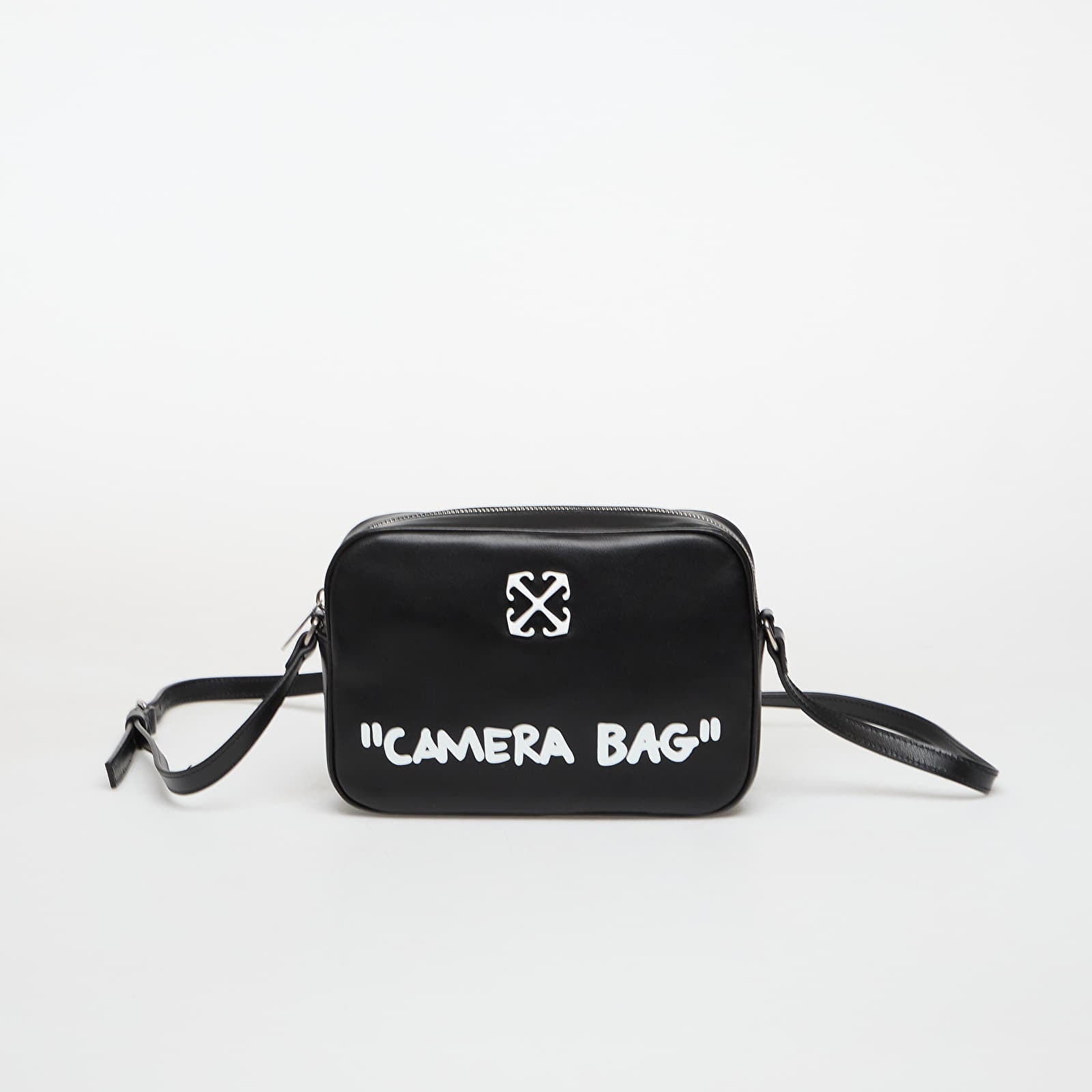 Crossbody kotid Off-White Jitney Camera Bag Quote M Black/ White