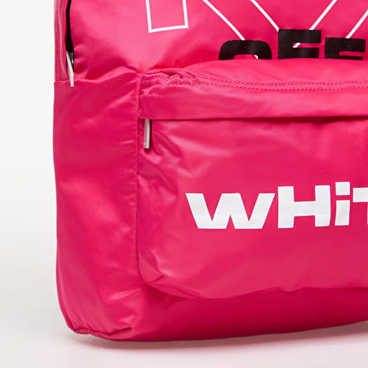 Backpacks OFF-WHITE KIDS Type Logo Backpack Pink/ White  display picture 1