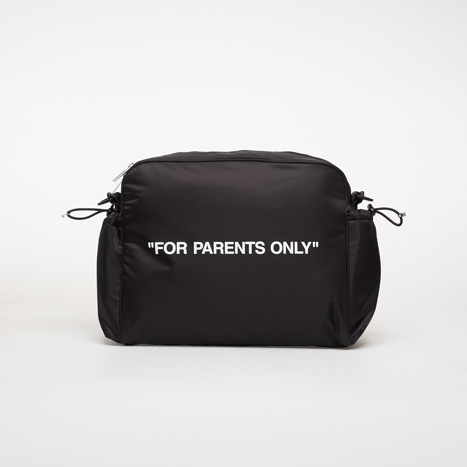 Чанта OFF-WHITE KIDS For Parents Only Diaper Bag Black/ White Universal