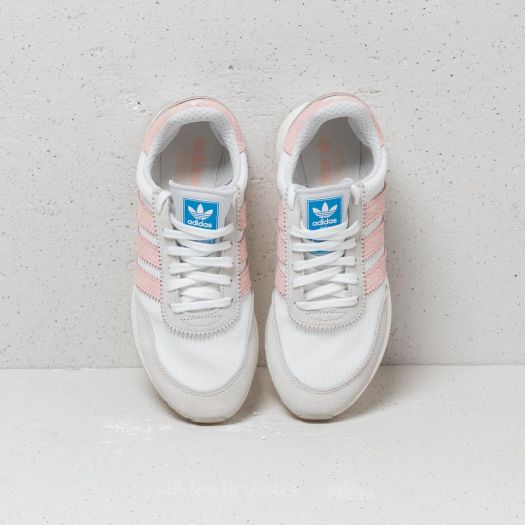 Adidas originals i-5923 trainers in cheap white and pink